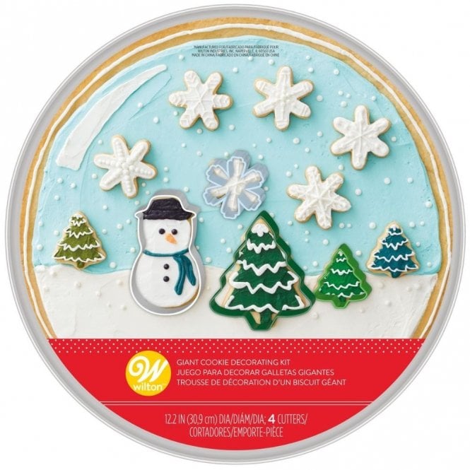 Wilton Snow Globe Cookie Pan & Cutter Kit Set Of 5
