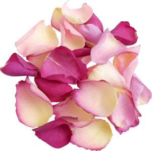 Natural In the Pink Mix Freeze Dried Rose Petals