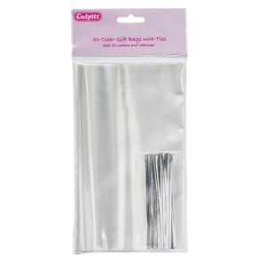 Clear Favour Bags - 50 Pack