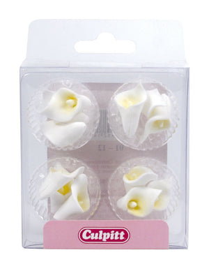 Mini White Lilies - 12 pack