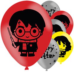 Harry Potter Party Tableware Supplies Plates Cups Napkins Balloon Party Pack for 8