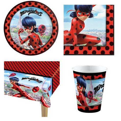 Miraculous Ladybug Party Pack - 8 Guest Pack