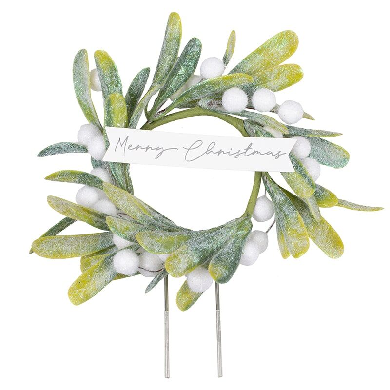 Christmas Mistletoe Cake Topper - Ginger Ray