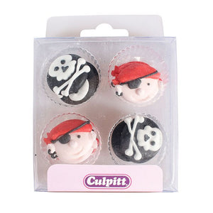 Pirate Cake Decorations - 12 Pack