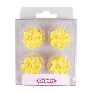 Daffodil Cake Toppers - 12 Pack