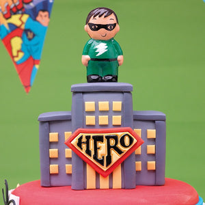 Superhero Cake Topper Set - 2 Pack