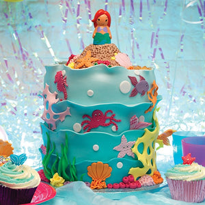 Mermaid Cake Topper Set - 2 Pack