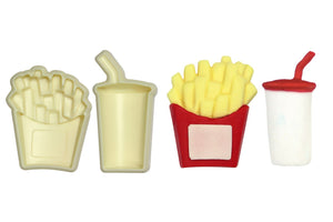 Jem Pop It Fries and Shakes - 2 pack