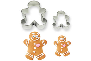 PME Gingerbread Man Cookie Cutters Set of 2 sizes