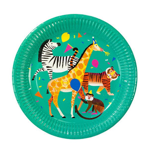 Party Animals Plates - 8 Pack