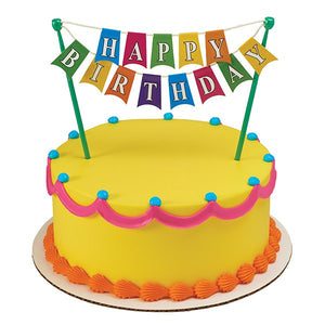 Happy Birthday Cake Bunting