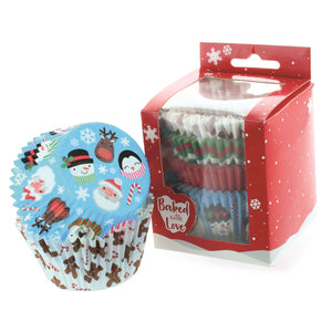 Baked With Love 100 Baking Cases -  Christmas Friends Selection Pack