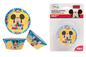 Disney Mickey Mouse  Cupcake Cases - 50 Pack