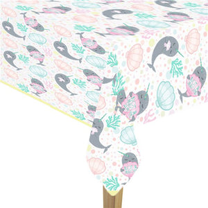 Narwhal Party Table Cover
