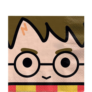 Harry Potter Paper Napkins - 33cm - Harry Potter Party Supplies (Pack of 16)