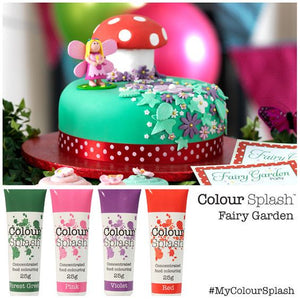 Fairy Garden Food Colour Gel  Set - 4 Pack