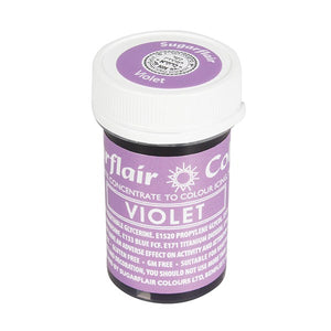 Violet  - Sugarflair Colouring Paste - 25g