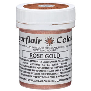 Sugarflair Chocolate Colouring - Rose Gold