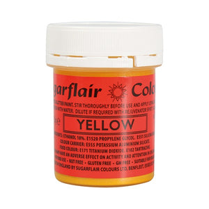 Edible Glitter Paint - Yellow