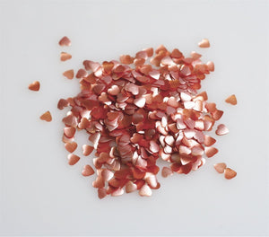 Rainbow Dust Edible Glitter Pink Hearts - 1.4g