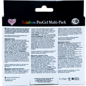 Rainbow Dust ProGel Rainbow Multipack 6 X 25g