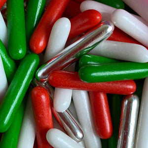 Scrumptious Sprinkles Twinkle Christmas Macaroni Rods