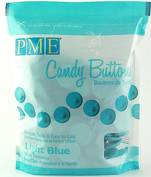 PME Candy Buttons - Light Blue 340g