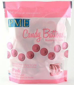 PME Candy Buttons - Pink 340g