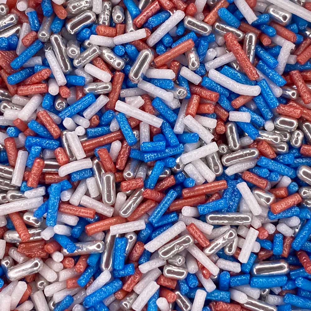 Coronation Cake Sprinkles - Sugar Strand Mix - 50g