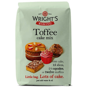 Wrights Baking Toffee Cake Mix Mix 500g