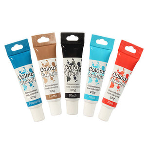Pirate Theme Food  Colouring Gel  Set - 5 Pack