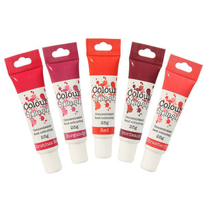Reds - Red Food Gel Colouring Set - 5 Pack