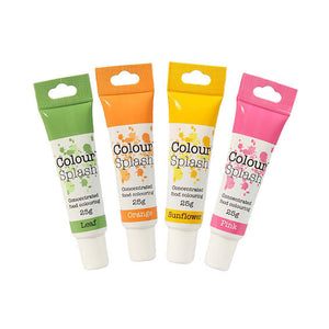 Tropical -Theme Food Colouring Gel Set - 4 Pack