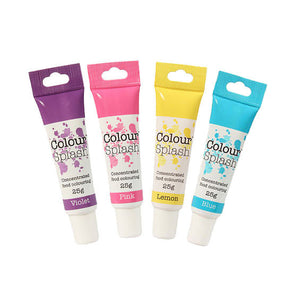 Unicorn Food Colouring Gel Set - 4 Pack perfect for Unicorn Cakes