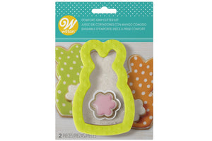 COMFORT GRIP CUTTERS - EASTER BUNNY AND FLOWER - SET OF 2