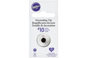 Round Decorating Tip #10 - Wilton