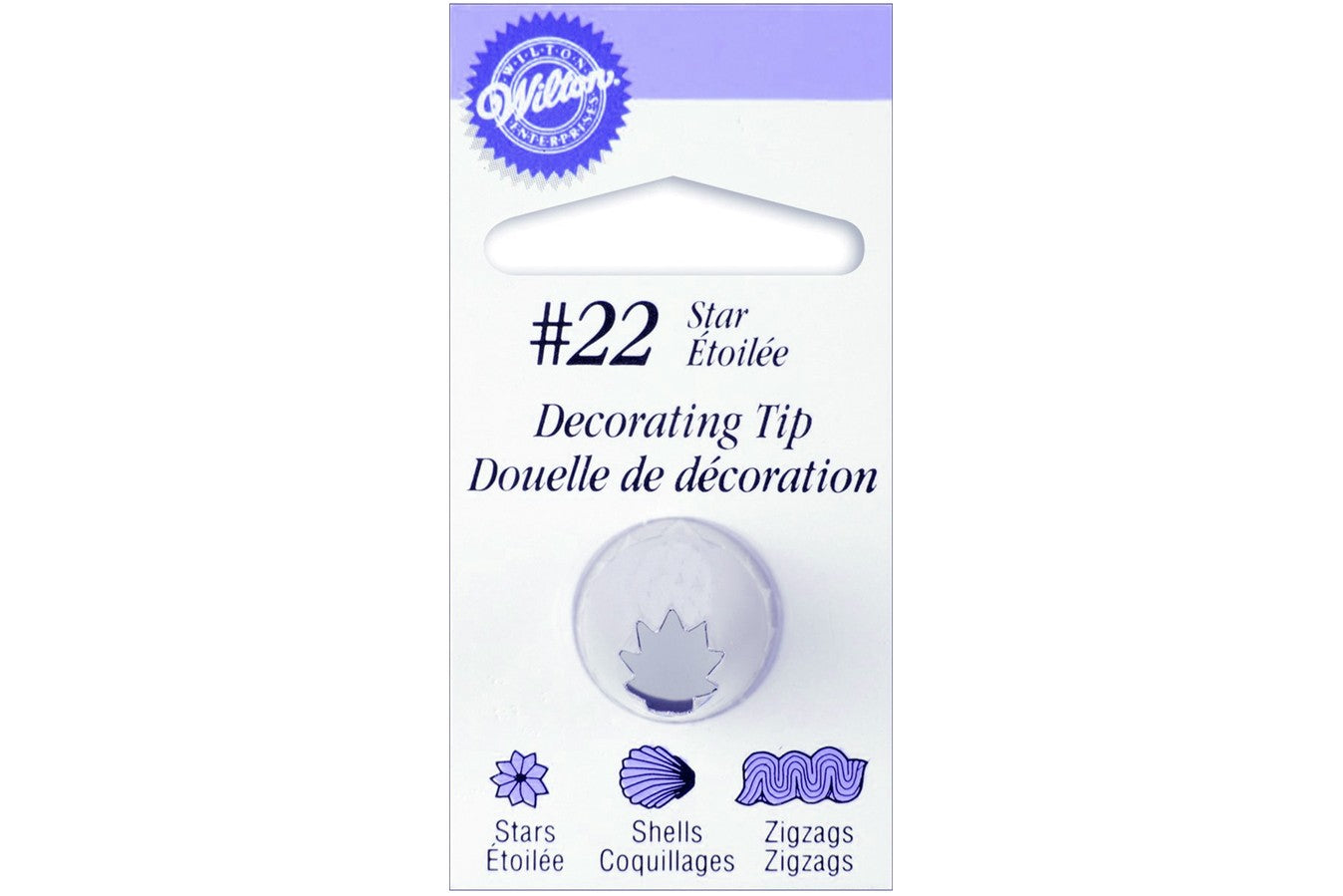 Open Star Tip #22 - Wilton