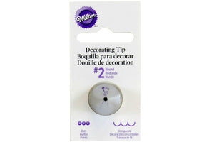 Round Decorating Tip #2 - Wilton
