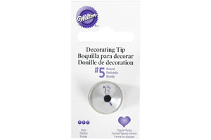 Round Decorating Tip #5 - Wilton