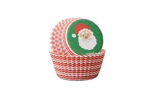 Wilton Mini Baking Cases - Santa - 100 Pack