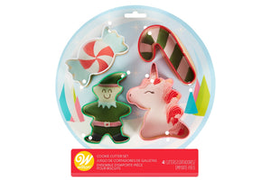Wilton Snow Globe Assorted Set of Christmas Cookie Cutters