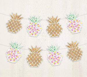 Make your Own Pineapple Garland