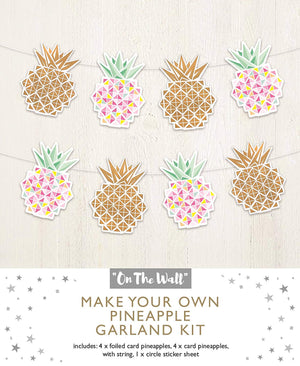 Make your Own Pineapple Garland