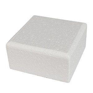 Square Polystyrene Dummy - Bevelled Edge 4" High