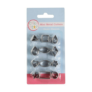 Mini Metal Cutters - Basic Shape - 12 piece