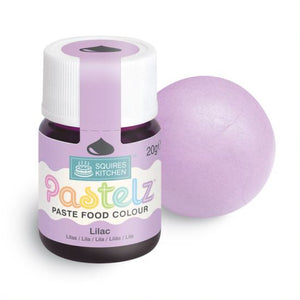 Squires Kitchen PASTELZ  - Lilac Pastel Food Colouring Paste  - LILAC