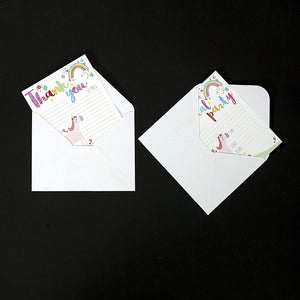 I believe in Unicorns Party Stationery - Invites and Thank you cards
