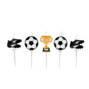 Football Party Pick Candles