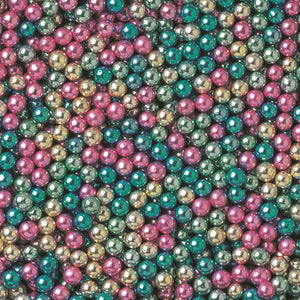Harlequin 4mm Dragees - 100g - Cake Bling by Stef Chef