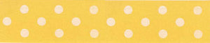 Polka Dot Cake Ribbon Yellow